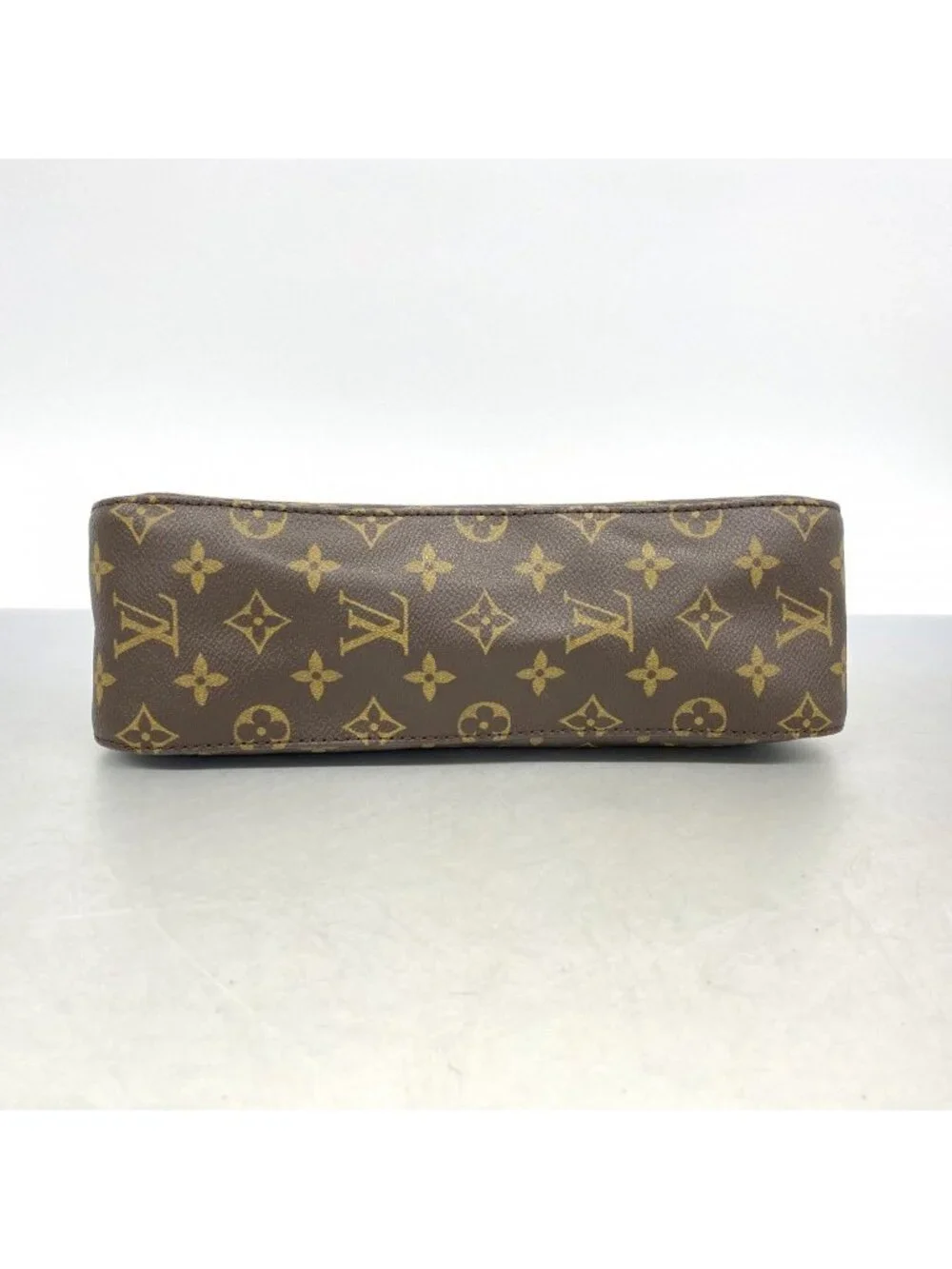 Louis Vuitton Shoulder Bag Monogram Mini Looping Brown